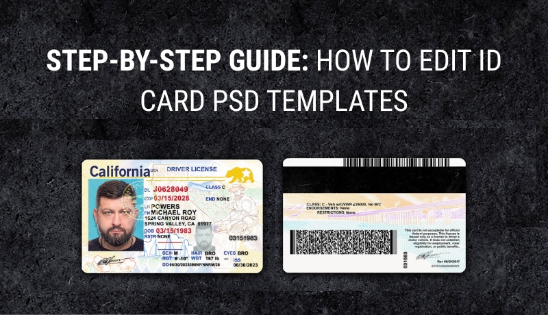 How to Use an ID PSD Template — Step-by-Step Guide